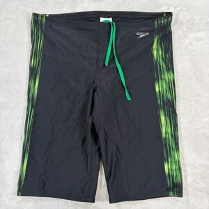 Speedo PowerFLEX Eco Mens Jammer Swim Shorts Size 36 Training Swimwear